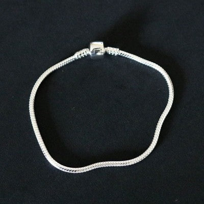 Pulseira de Prata 925 Rabo de Rato Momentos de Vida 18cm / 3mm